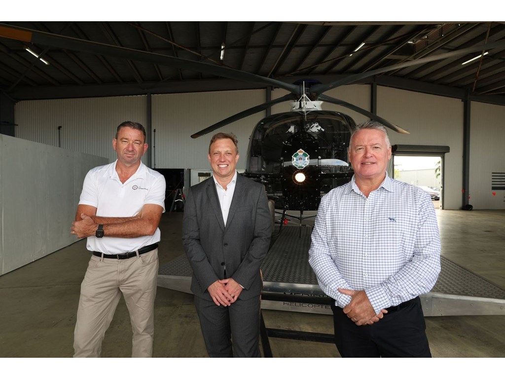 New Police chopper to be 'eyes in the sky' for Cairns
