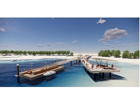 3D render of jetty and pontoon for The Spit.