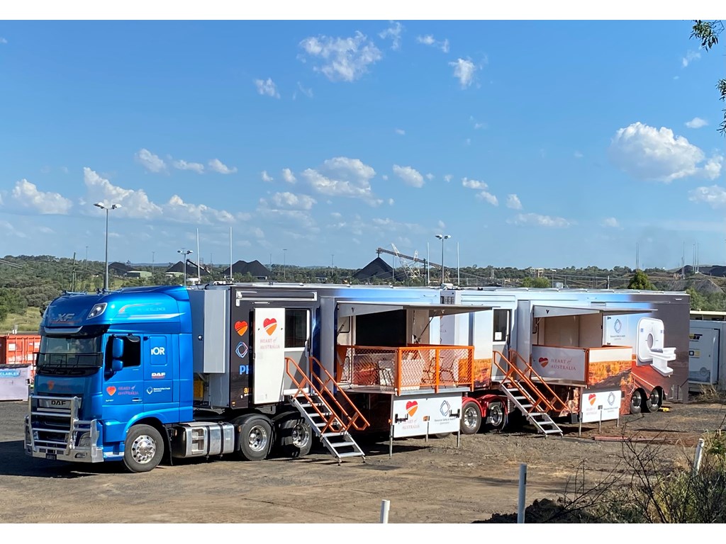Maiden journey for state-of-the-art Queensland-built mobile health unit