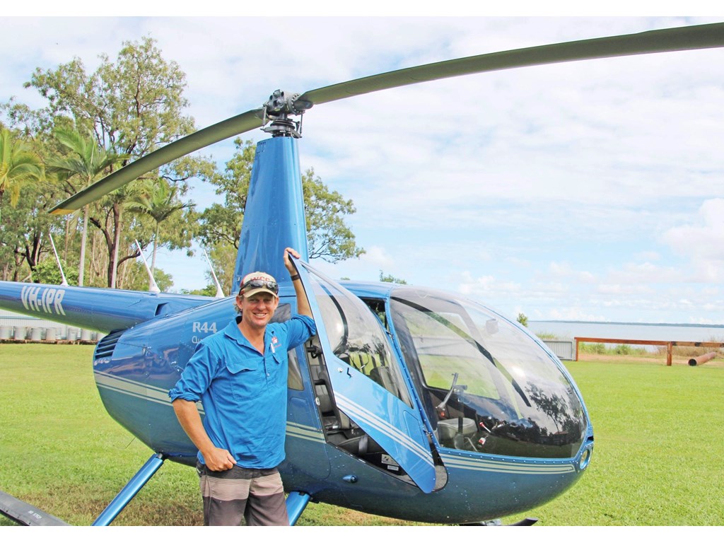 Bevan Duke, Heartland Helicopters, Weipa 