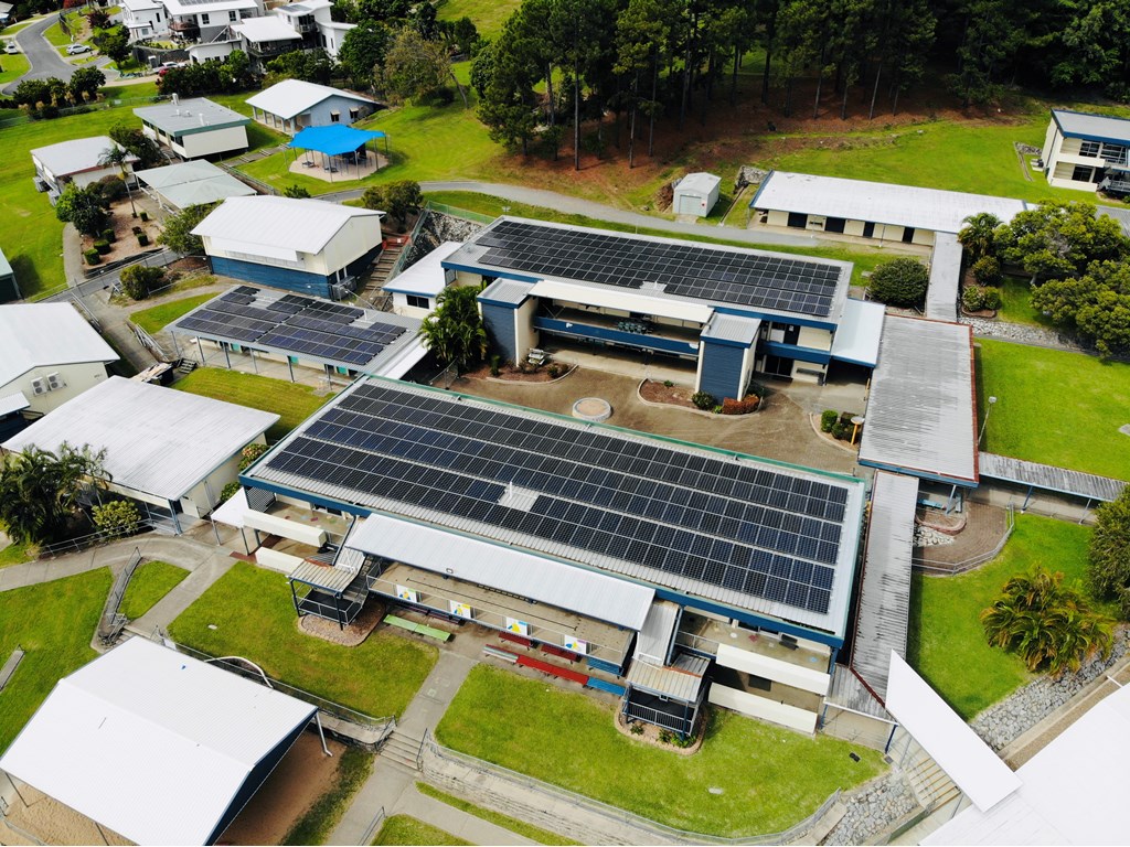 Fitzgerald State School had 454 solar panels installed