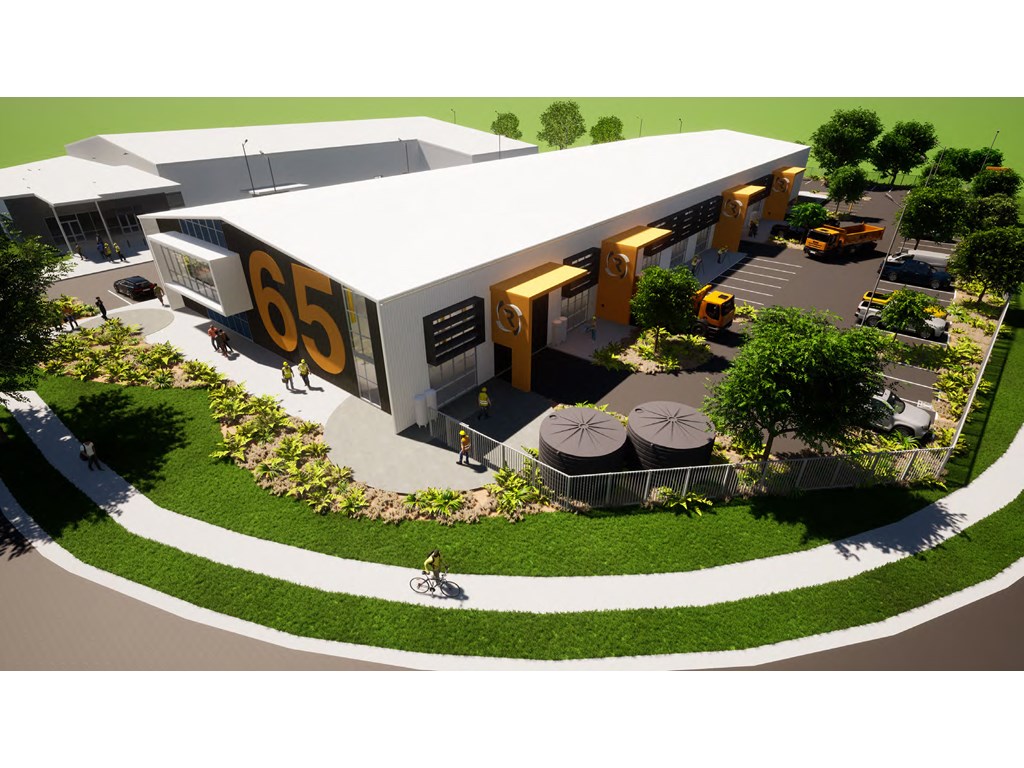 Artist impression of the proposed expansion to Mackay’s Resources Centre of Excellence.
