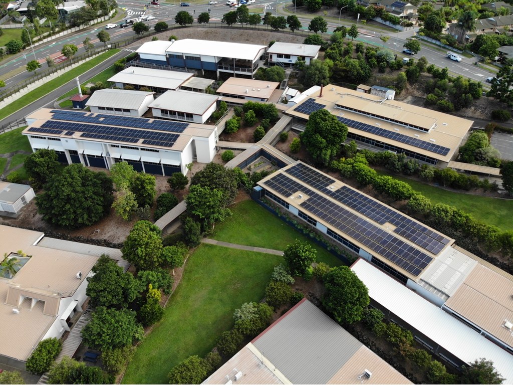 Nerang State High School had 484 solar panels installed