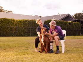 Happy Paws Happy Hearts at Wacol provide programs for people experiencing social isolation