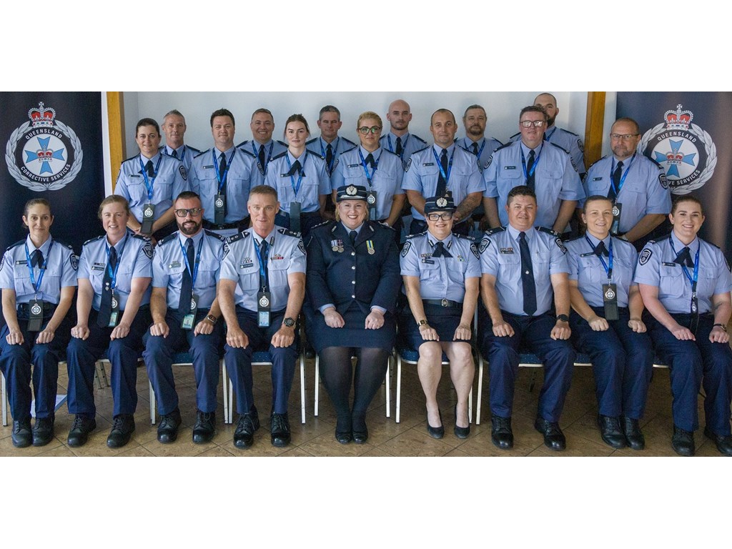 The latest Far North Queensland Custodial Correctional Officer graduates starting new careers at Lotus Glen Correctional Centre. 