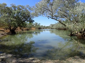 Barramundi Lagoon at Abingdon Downs North Nature Refuge.