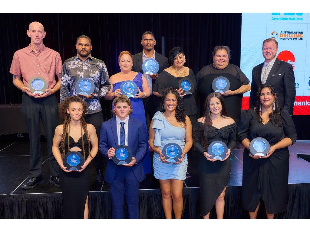 Cairns celebrates regional champions at Queensland Training Awards