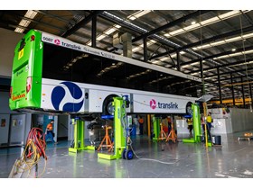 Manufacturing program delivers first locally built rail replacement bus