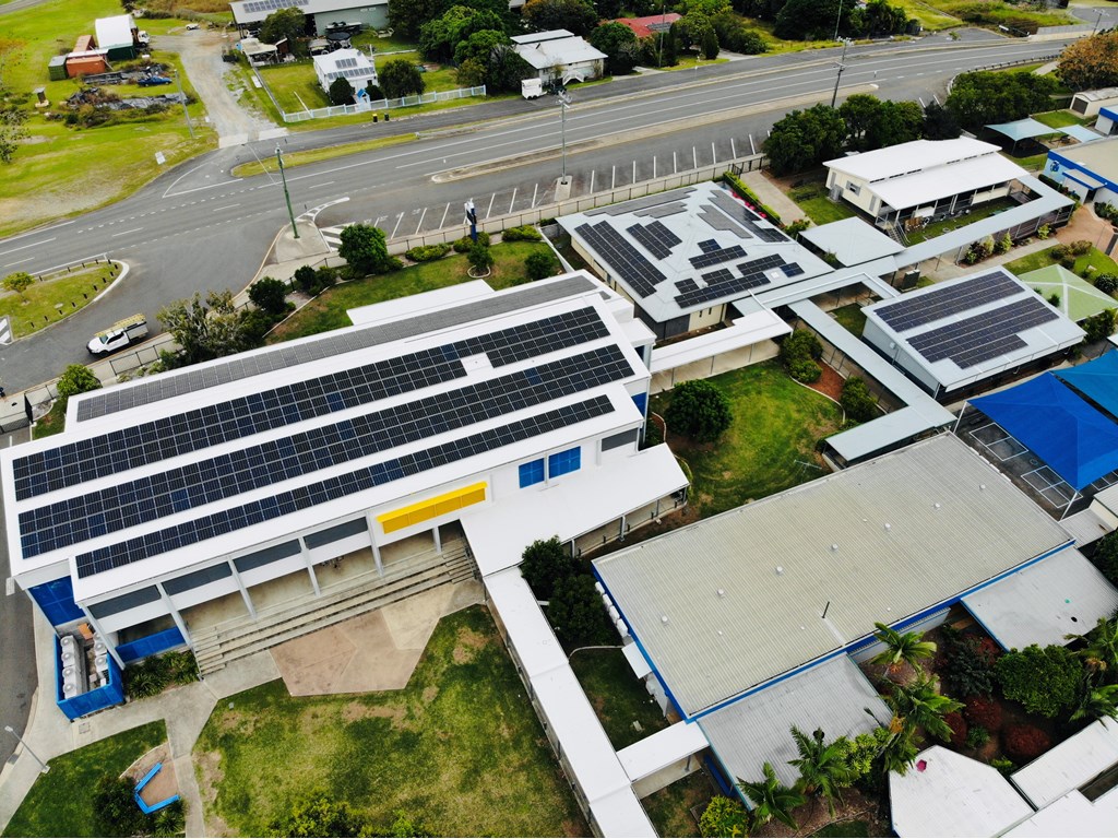 Calliope State School in the Gladstone region had 514 panels installed