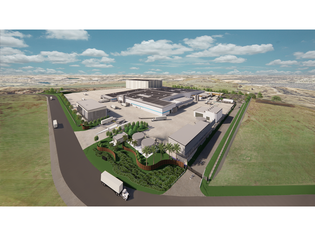 Impression of Frucor Suntory's New Queensland Manufacturing Factory