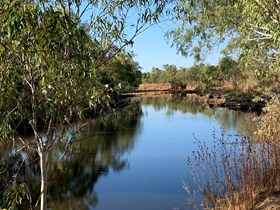 Watercourse in Tagalaka National Park