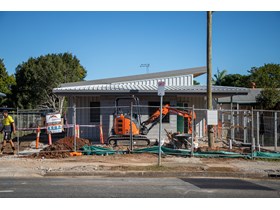 New social housing units under construction in Zillmere