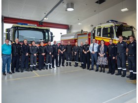 New trucks bolster brand new Moreton Bay Central Fire and Rescue station