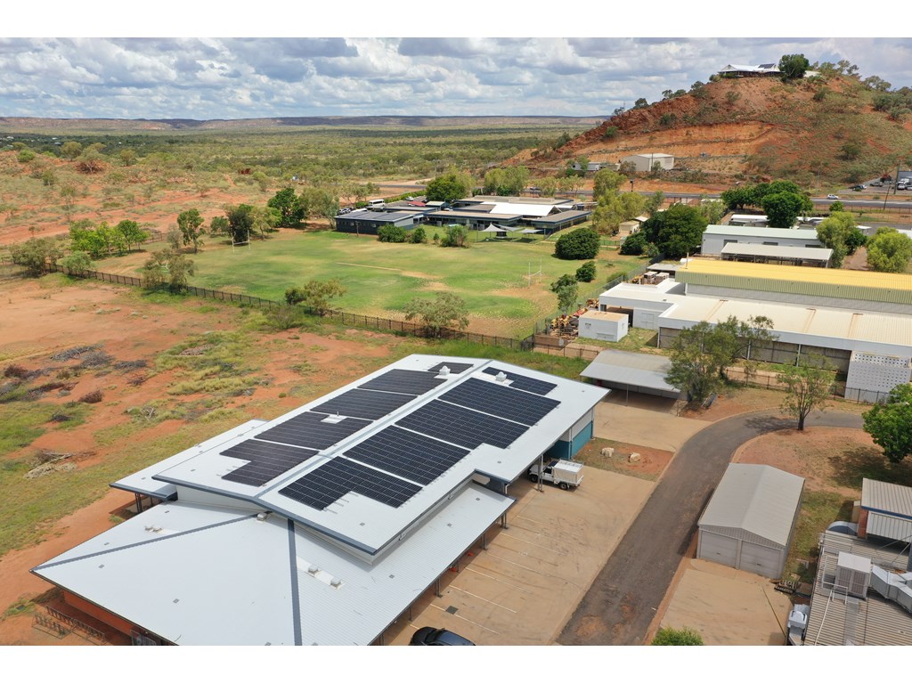 Mount Isa's Spinifex State College had 674 solar panels installed