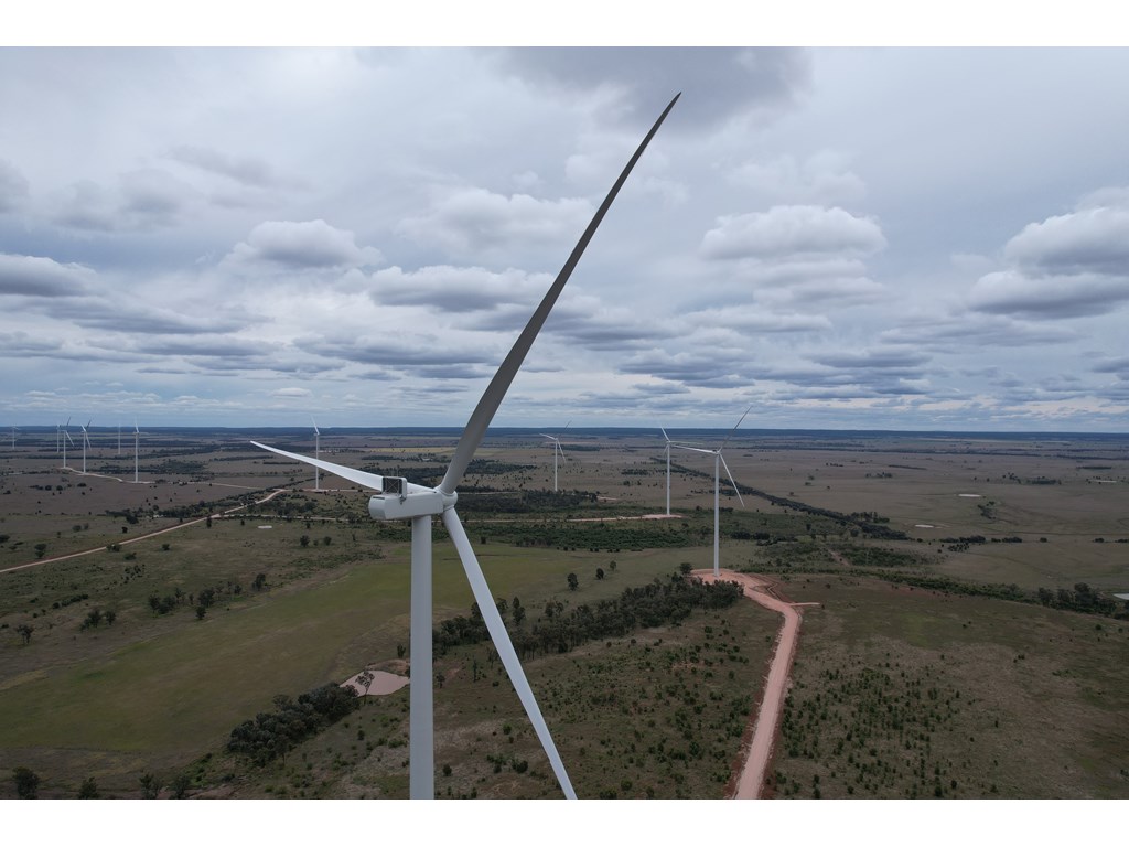 Queensland's Dulacca Wind Farm, supplied by RES