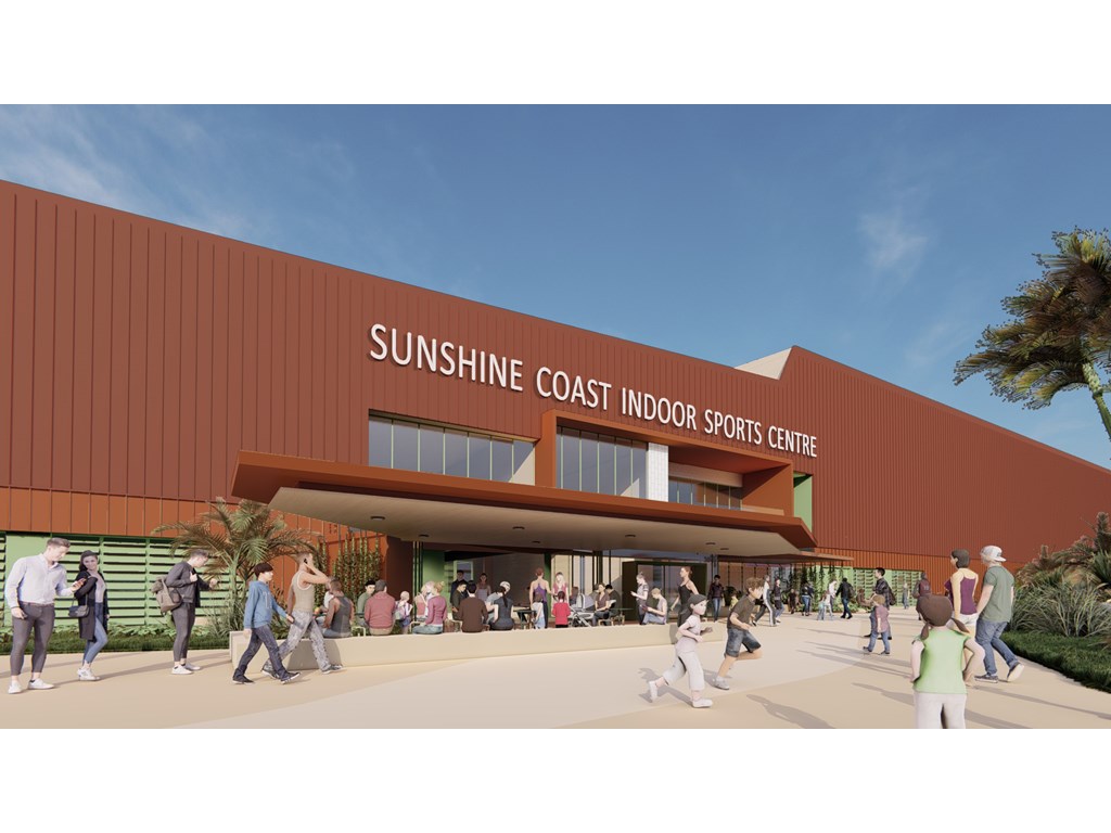 Works for new $142m Sunshine Coast Indoor Sports Centre now out to market