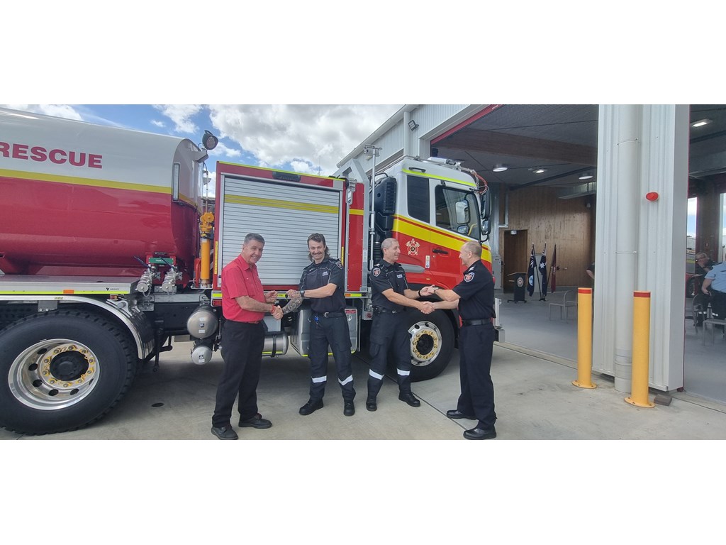 New firefighting trucks for Maryborough